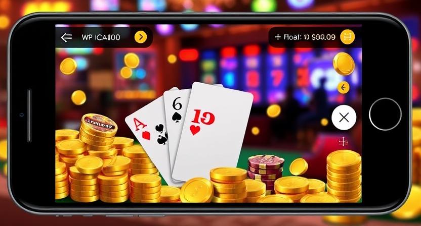 tk333 mobile casino app interface