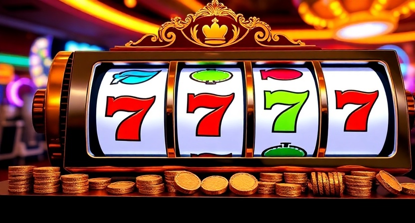 Colorful and modern tk333 slot game interface